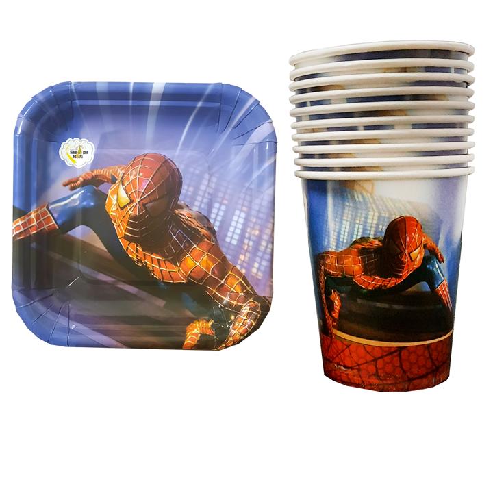 مجموعه 40 عددی تم تولد مدل spider man